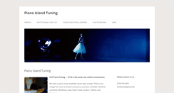 Desktop Screenshot of pianoislandtuning.com